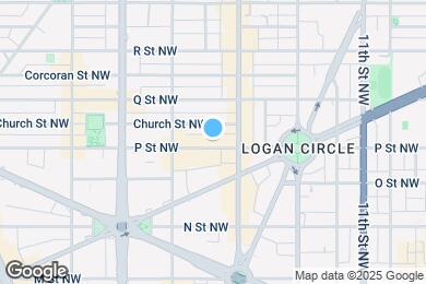 Map image of the property - 1425 P St NW