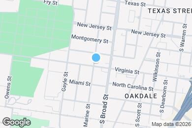 Map image of the property - 910 Virginia St