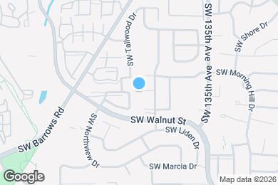 Map image of the property - 13938 SW Crist Ct
