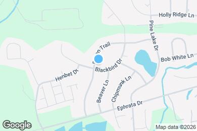 Map image of the property - 1501 Blackbird Dr