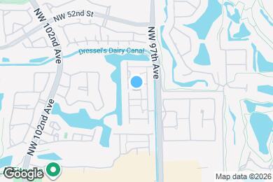 Map image of the property - 4974 NW 97th Pl