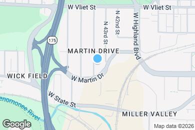 Map image of the property - 1134 N 44th St