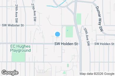 Map image of the property - 2414 SW Holden St