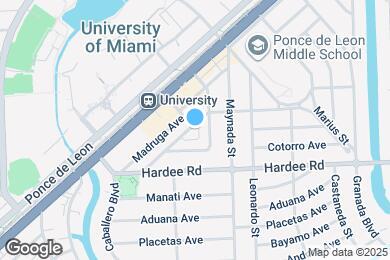 Map image of the property - 1200 Mariposa Ave