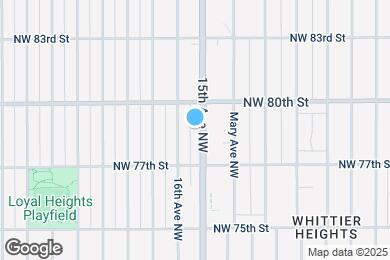 Map image of the property - 7735 15th Ave NW