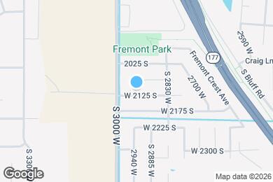 Map image of the property - 2936 W 2125 S