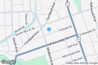 Map image of the property - 254 Furman St
