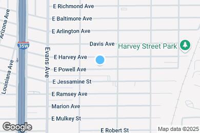Map image of the property - 1037 E Powell Ave