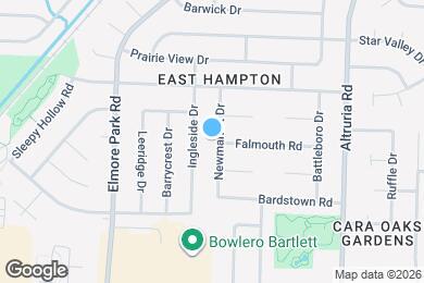 Map image of the property - 3087 Newmarket Dr