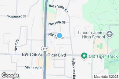 Map image of the property - 803 NW 14th St