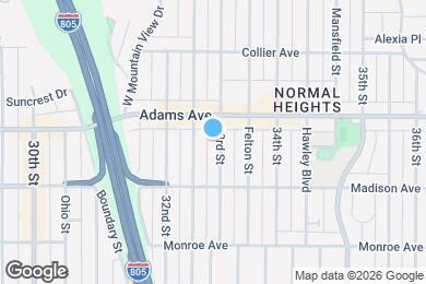 Map image of the property - 4654 33rd St
