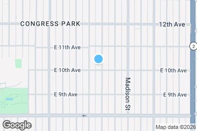 Map image of the property - 1011 Adams St