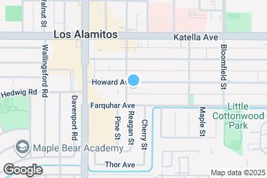 Map image of the property - 3662 Howard Ave