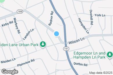 Map image of the property - 5708 Wilson Ln