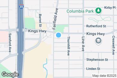 Map image of the property - 3113 Fairfield Ave