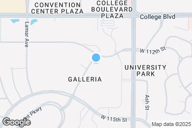 Map image of the property - The Residences at Galleria