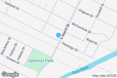 Map image of the property - 1347 Hastings St