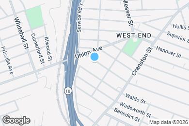 Map image of the property - 31 Linwood Ave