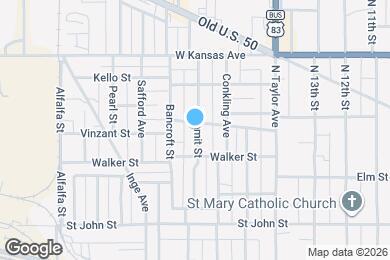 Map image of the property - 711 Summit St