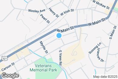 Map image of the property - 701 Carson St