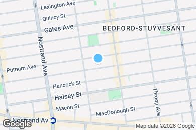 Map image of the property - 301 Jefferson Ave