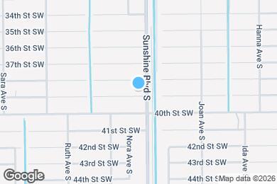 Map image of the property - 3102 39th St SW