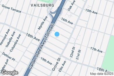 Map image of the property - 36 Tichenor Terrace