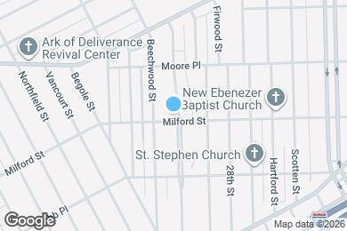 Map image of the property - 6307/6311 Woodrow - Paralev LLC