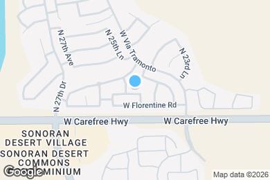 Map image of the property - 2512 W Old Paint Trail