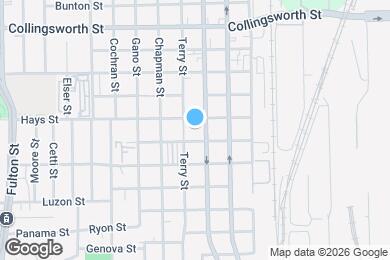 Map image of the property - 1500 Hays St