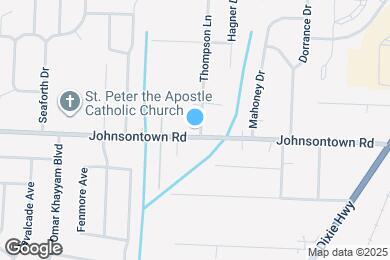 Map image of the property - 5401 Johnsontown Rd