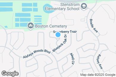 Map image of the property - 1013 Black Willow Dr