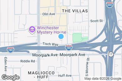 Map image of the property - 356 Santana Row