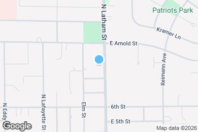 Map image of the property - 809 N Latham St