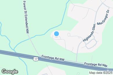 Map image of the property - 56 Highland Forest Cir