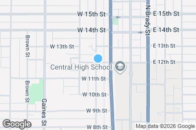 Map image of the property - 1127 N Ripley St