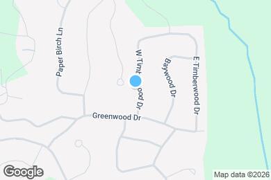 Map image of the property - 4303 W Timberwood Dr
