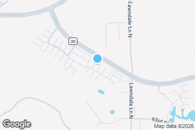 Map image of the property - 17724 96th Ave N