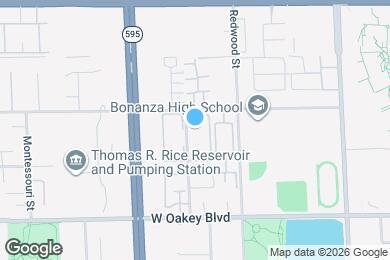 Map image of the property - 1409 Santa Margarita St