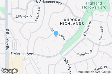 Map image of the property - 1617 S Sedalia St