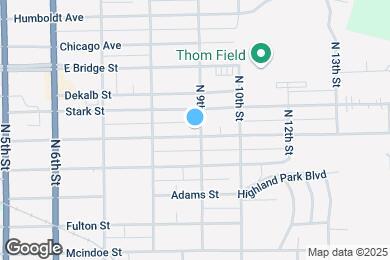 Map image of the property - 830 Steuben St
