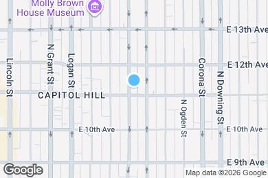 Map image of the property - 1112 N Washington St