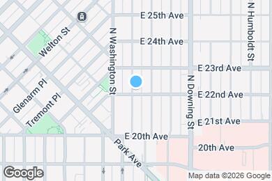 Map image of the property - 807 E 22nd Ave