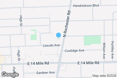 Map image of the property - 333 N Rochester Rd