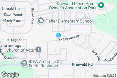 Map image of the property - 9939 Amber Breeze