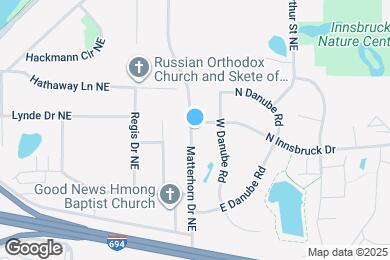 Map image of the property - 5610 Matterhorn Dr NE