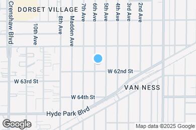 Map image of the property - 6046 6th Ave