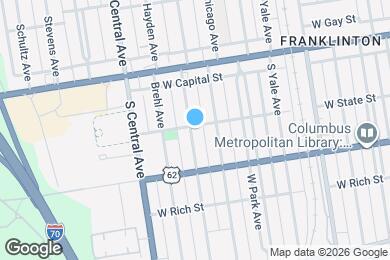 Map image of the property - 106 Dana Ave