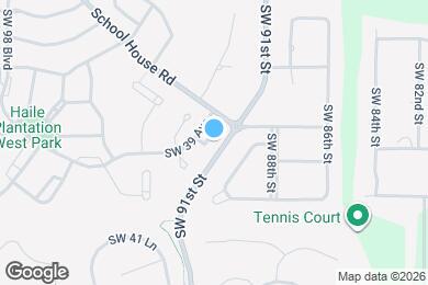 Map image of the property - 3833 SW 91st Dr