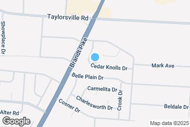 Map image of the property - 7371 Cedar Knolls Dr